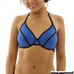 Cleo Gigi Triangle Bikini Top US Blue Black B07Q2D62SH